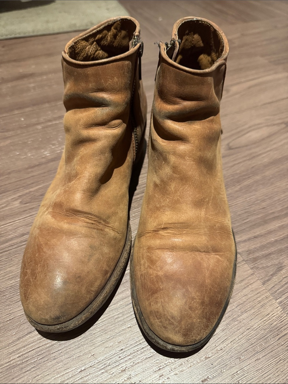 Frye Brown Leather  Boots